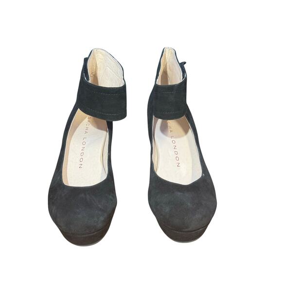 Sacha London platform suede heel size 9.5 - Picture 1 of 7